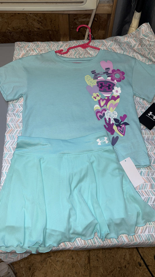 Athletic skort set