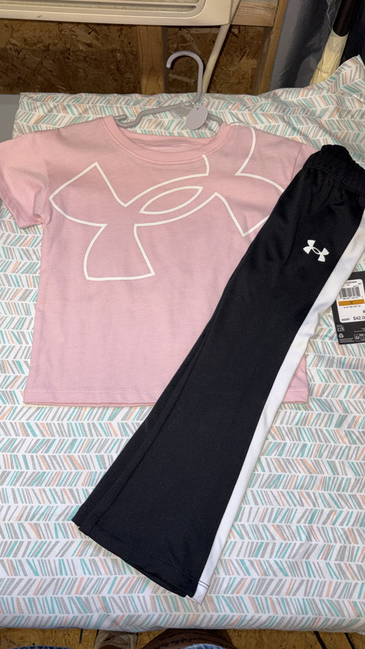 Girls under armour set